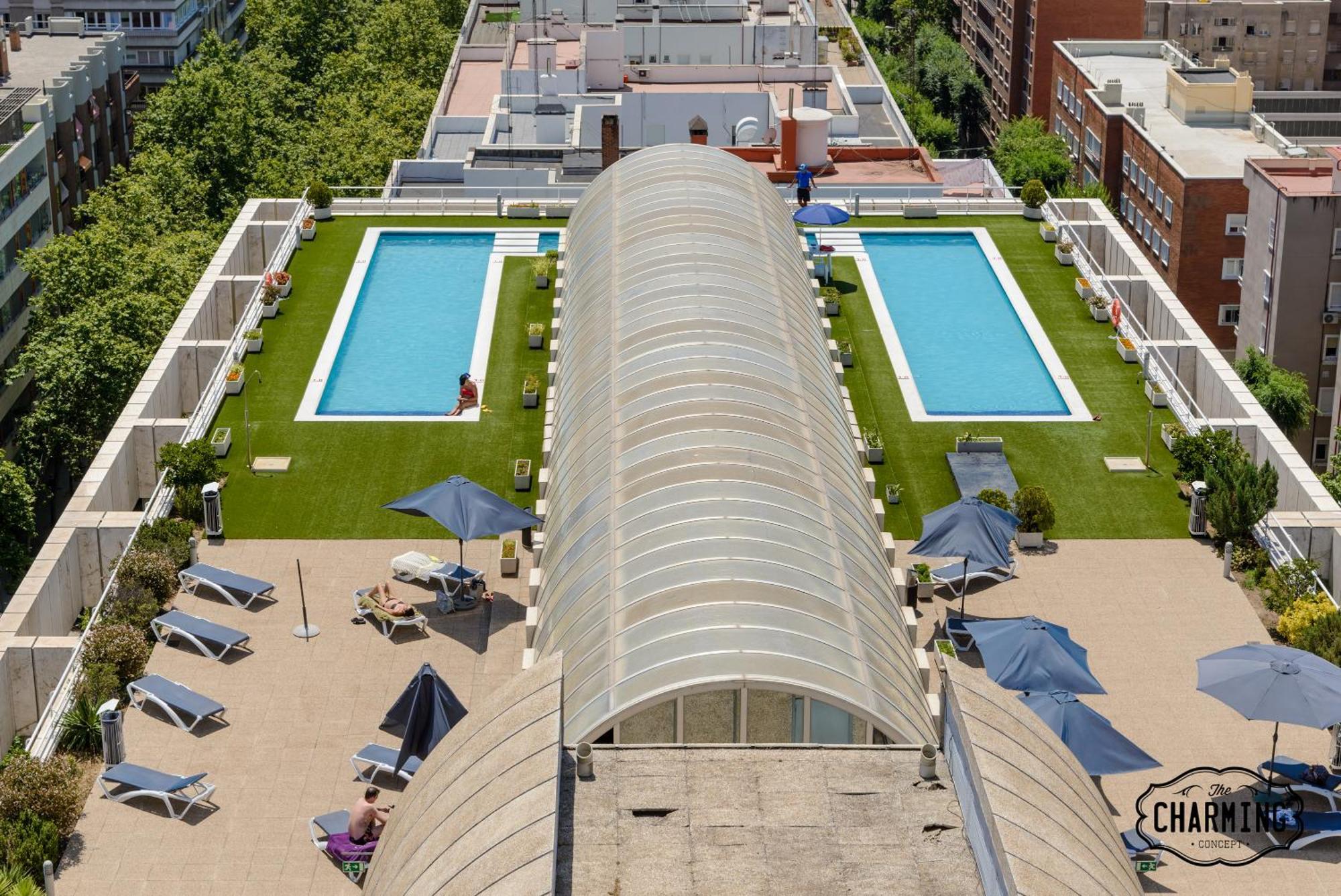 Charming Eurobuilding 2 Terrace Exclusive - Plaza De Parking Apartment Madrid Exterior photo