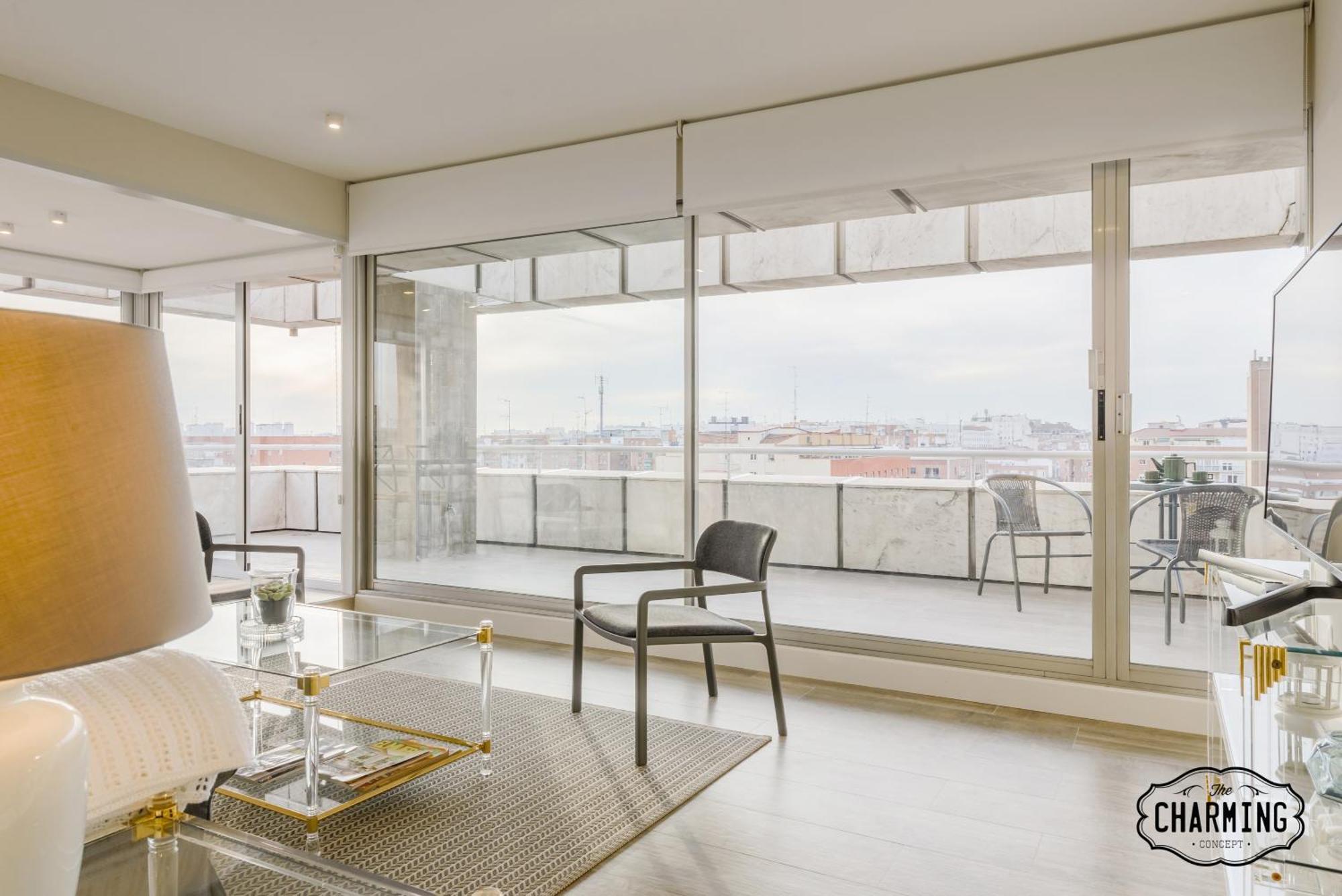 Charming Eurobuilding 2 Terrace Exclusive - Plaza De Parking Apartment Madrid Exterior photo